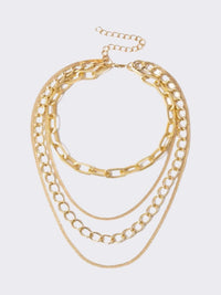 Thumbnail for Golden Layers Necklace - Shekou Woman New Zealand | Australia